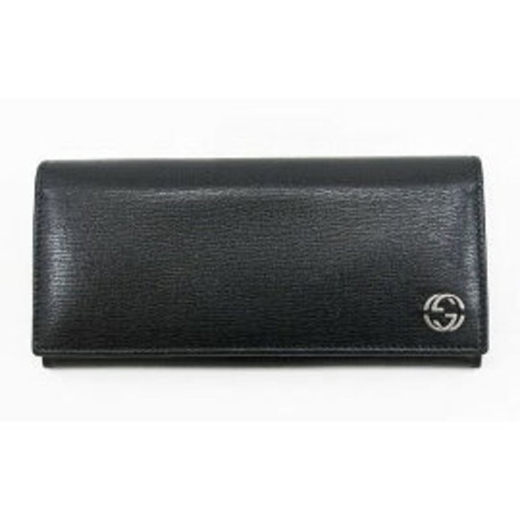 Gucci GG bifold long Wallet black - Picture 1 of 1